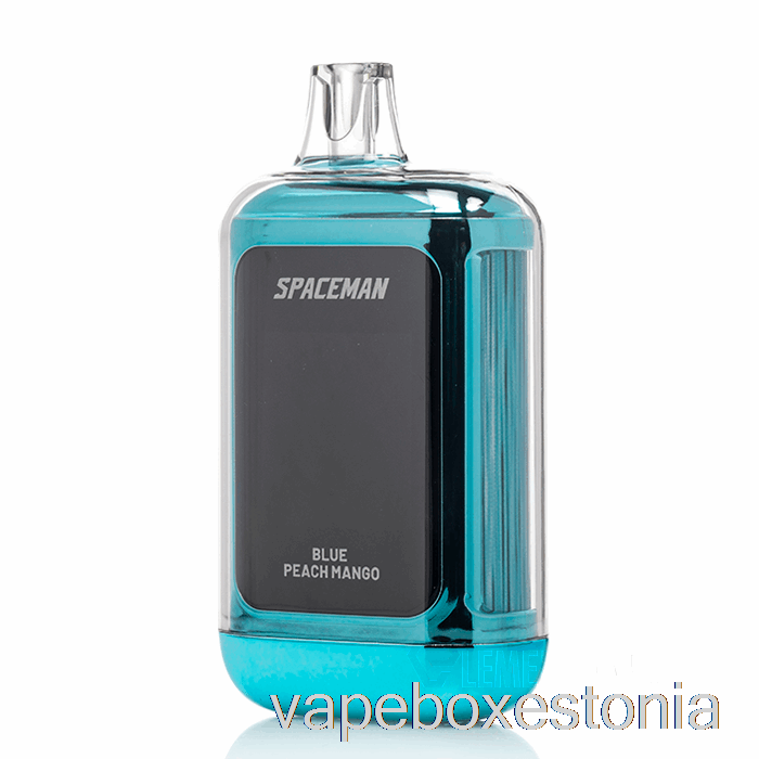 Vape Box Estonia Spaceman Curve 18k ühekordne Sinine Virsiku Mango